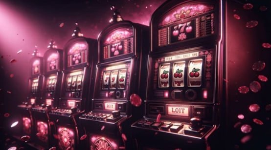 Tampilan permainan Galactic Gems dengan lima gulungan dan simbol batu mulia berwarna-warni